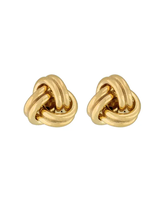 9CT Y/G DOUBLE KNOT 10mm